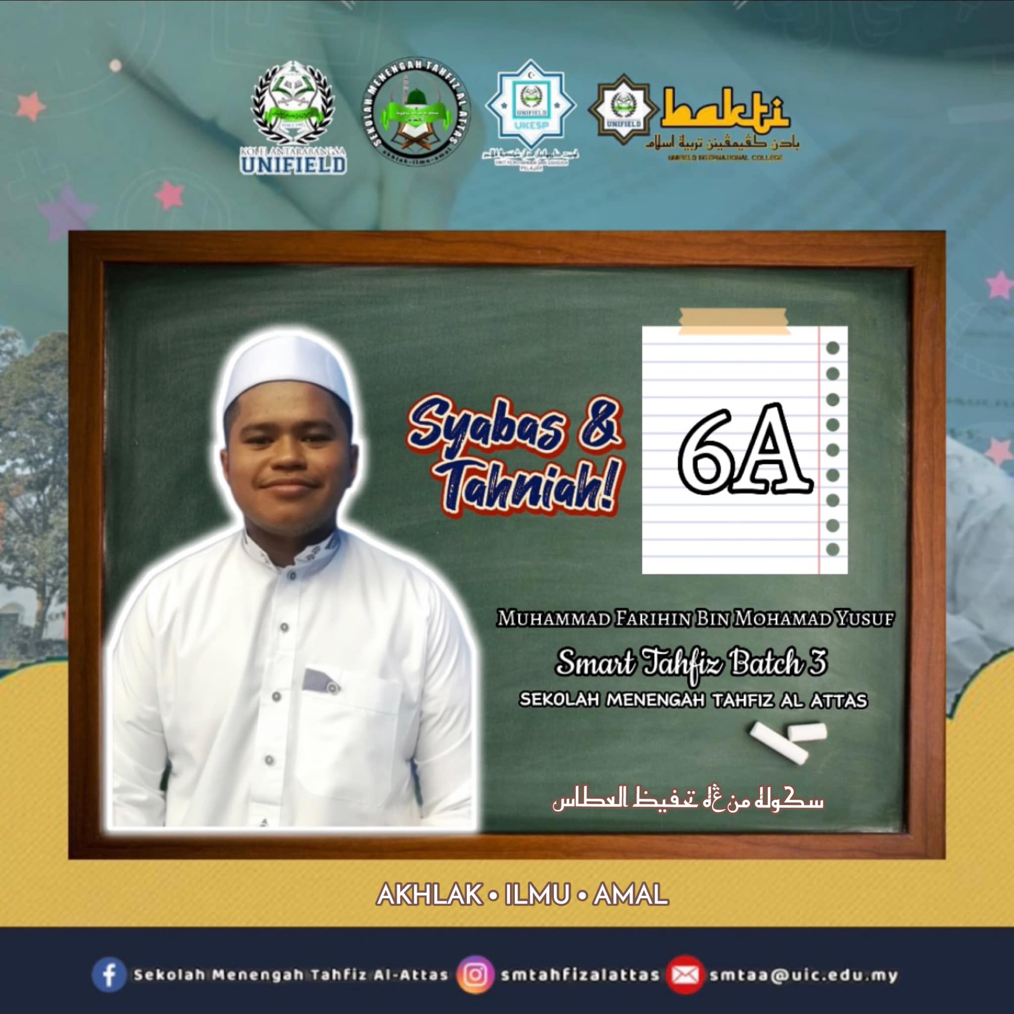 Pelajar Terbaik Batch 3A